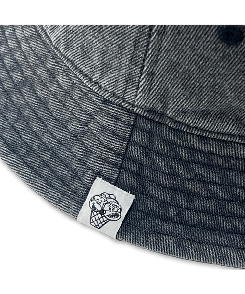 ICECREAM(アイスクリーム)の「WASHED DENIM HAT(ハット・メンズ・ブルー/ブラック/その他・MEDIUM/LARGE)」の5枚目の写真