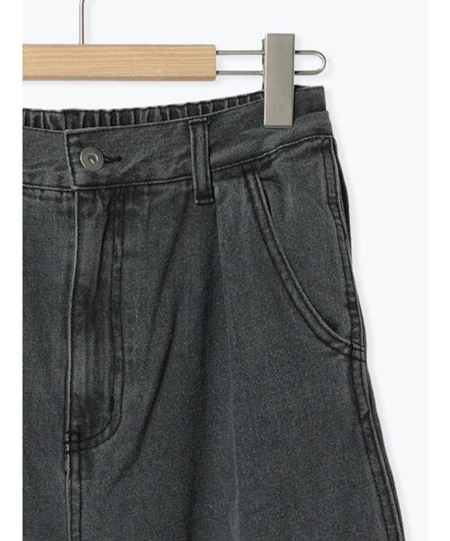 ehka sopo(エヘカソポ)の「サイドタックデニムパンツ(デニムパンツ・レディース・ブルー/グレー/サックスブルー・F)」の4枚目の写真