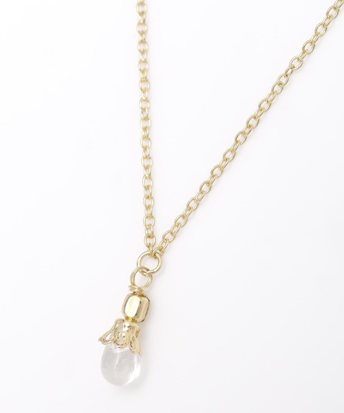 チャイハネ（チャイハネ）の「【チャイハネ】メリティアネックレス（ネックレス・レディース・クリア/ターコイズブルー/ブラック/グリーン/レッド/パープル/オレンジ・FREE）」の7枚目の写真