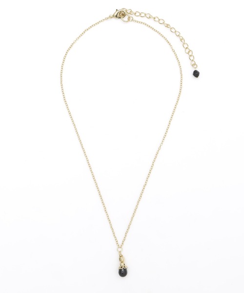 チャイハネ（チャイハネ）の「【チャイハネ】メリティアネックレス（ネックレス・レディース・クリア/ターコイズブルー/ブラック/グリーン/レッド/パープル/オレンジ・FREE）」の9枚目の写真