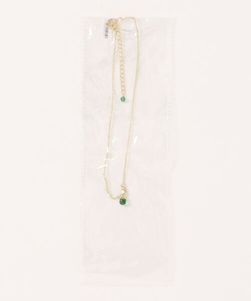 チャイハネ（チャイハネ）の「【チャイハネ】メリティアネックレス（ネックレス・レディース・クリア/ターコイズブルー/ブラック/グリーン/レッド/パープル/オレンジ・FREE）」の10枚目の写真