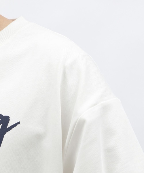 LAKOLE（ラコレ）の「ラインフラワープリントＴ / 122077（Tシャツ/カットソー・メンズ・ホワイト/ブラック/ブルー・X-LARGE/LARGE/MEDIUM）」の11枚目の写真