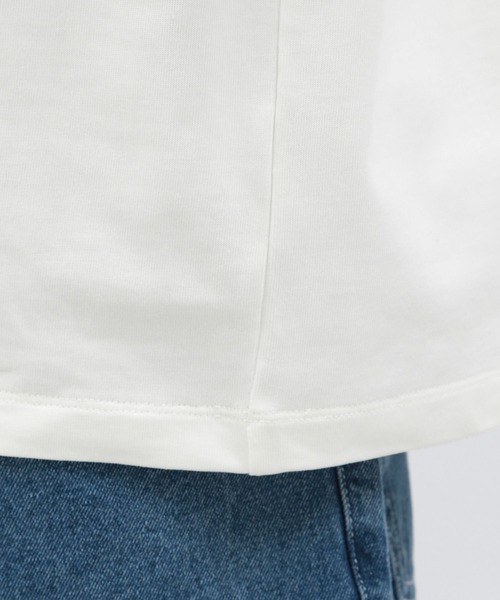 LAKOLE（ラコレ）の「ラインフラワープリントＴ / 122077（Tシャツ/カットソー・メンズ・ホワイト/ブラック/ブルー・X-LARGE/LARGE/MEDIUM）」の13枚目の写真