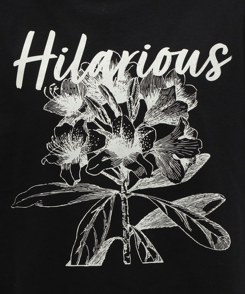 LAKOLE（ラコレ）の「ラインフラワープリントＴ / 122077（Tシャツ/カットソー・メンズ・ホワイト/ブラック/ブルー・X-LARGE/LARGE/MEDIUM）」の17枚目の写真