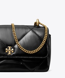 ★Tory Burchキラ ダイヤモンドキルティング ミニフラップバッグ キラ ダイヤモンドキルト ミニフラップバッグ: レディース