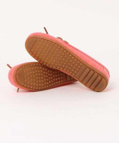 Minnetonka(ミネトンカ)の「《MINNETONKA》CANVAS MOC モカシン キャンバス モック(モカシン/デッキシューズ・レディース・ピンク系その他/イエロー系その他・US5)」の3枚目の写真