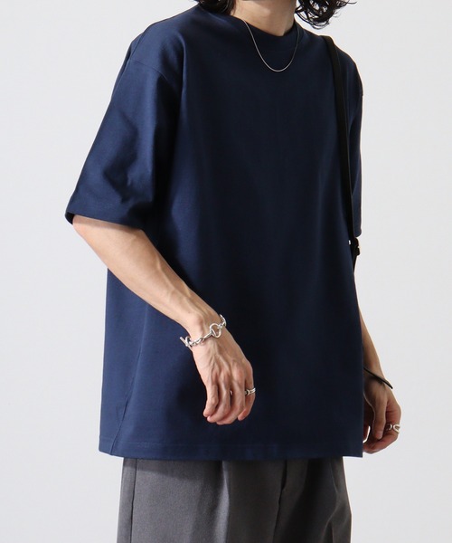 CROSS & STITCH(クロスステッチ)の「CROSS & STITCH 8.1オンス ヘビーウェイト USAコットン 半袖Tシャツ(Tシャツ/カットソー・メンズ・ホワイト/ブラック/カーキ/ナチュラル/ダークグリーン/ネイビー/アッシュ/スミクロ・M/L/XL/S/XXL)」の16枚目の写真