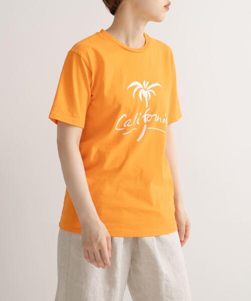 MIXTA(ミクスタ)の「Mixta PALMTREE T-SHIRTS(Tシャツ/カットソー・レディース・グレー系その他/オレンジ系その他・ONE)」の5枚目の写真