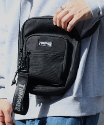 THRASHER | 【THRASHER/スラッシャー】カナビラキーホルダー付き ミニショルダーバッグ/ショルダーバッグ(ショルダーバッグ)