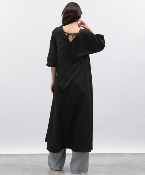 LAKOLE（ラコレ）の「袖ボリュームワンピース / 142630（ワンピース・レディース・ブラック/ベージュ/ブラウン・SMALL/MEDIUM）」の18枚目の写真