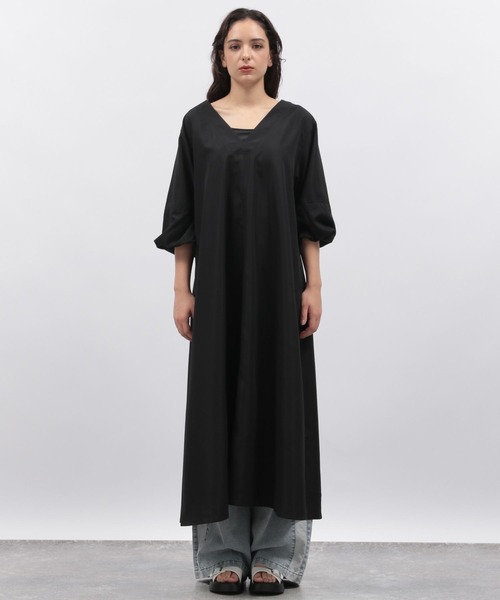 LAKOLE（ラコレ）の「袖ボリュームワンピース / 142630（ワンピース・レディース・ブラック/ベージュ/ブラウン・SMALL/MEDIUM）」の13枚目の写真