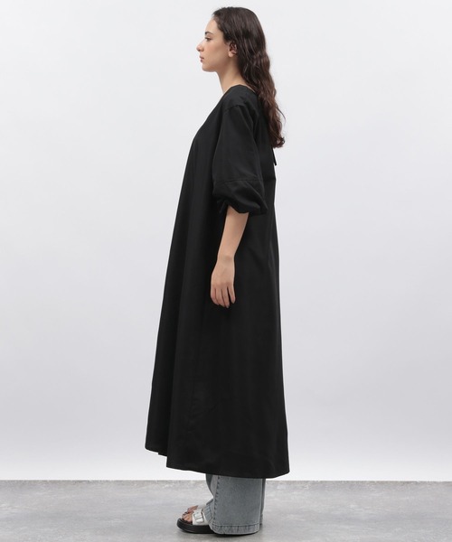 LAKOLE（ラコレ）の「袖ボリュームワンピース / 142630（ワンピース・レディース・ブラック/ベージュ/ブラウン・SMALL/MEDIUM）」の12枚目の写真