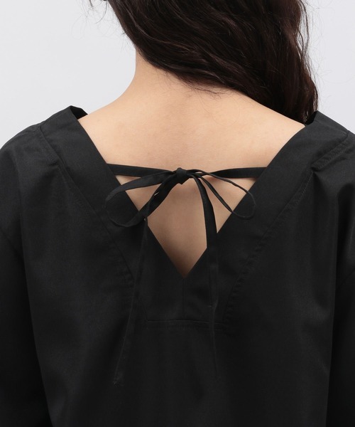 LAKOLE（ラコレ）の「袖ボリュームワンピース / 142630（ワンピース・レディース・ブラック/ベージュ/ブラウン・SMALL/MEDIUM）」の7枚目の写真