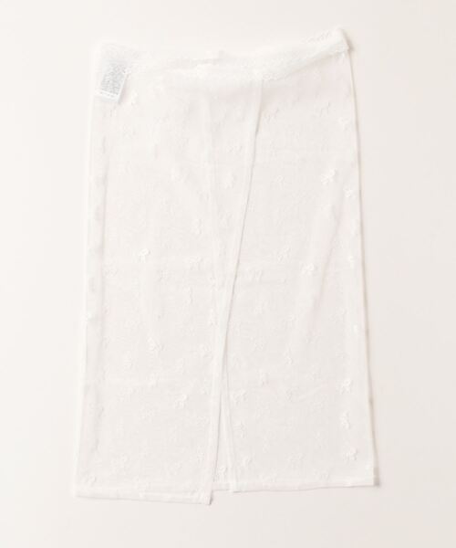 poiregnee（ポワニェ）の「［select］レースラップスカート（スカート・レディース・ブラック/ホワイト・FREE）」の10枚目の写真