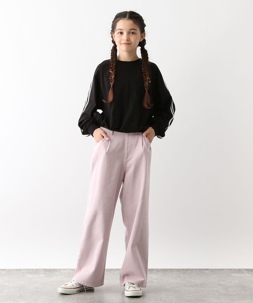 GLOBAL WORK（グローバルワーク）の「ヘビロッTEEドロスト長袖/132537（Tシャツ/カットソー・キッズ・ブラック/オフホワイト/ホワイト系その他/ブラック系その他・130cm/140cm/150cm/160cm）」の11枚目の写真