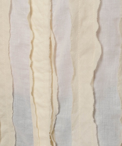 niko and...(ニコアンド)の「ノーカラーテープブラウス(シャツ/ブラウス・レディース・オフホワイト/イエロー/ブラック・FREE)」の20枚目の写真