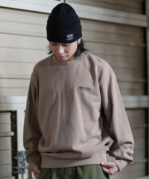 NEW ERA(ニューエラ)の「NEW ERA/ニューエラ スウェットトレーナー バックプリント リラックス 中厚手 ユニセックス 14324645/14324646/14324647(スウェット・メンズ・ブラック/オートミール/ブラウン・L/M/XL/2XL)」の13枚目の写真
