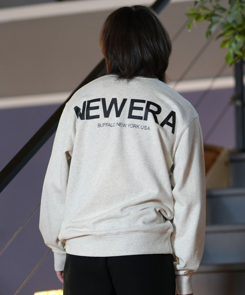NEW ERA(ニューエラ)の「NEW ERA/ニューエラ スウェットトレーナー バックプリント リラックス 中厚手 ユニセックス 14324645/14324646/14324647(スウェット・メンズ・ブラック/オートミール/ブラウン・L/M/XL/2XL)」の20枚目の写真