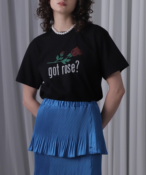 GOT ROSE Tシャツ（Tシャツ/カットソー）｜ROSE BUD（ローズバッド）
