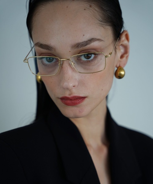 NUEF （ヌエフ）の「ユニセックス対応/NUEF/seize16/スクエア眼鏡（メガネ・レディース・シルバー/ゴールド・FREE）」の21枚目の写真