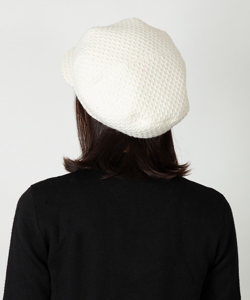 CA4LA（カシラ）の「WORK MARINE（キャスケット・メンズ・ホワイト/ブラック/レッド・ONESIZE）」の4枚目の写真