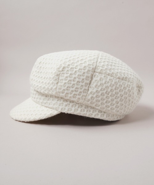 CA4LA（カシラ）の「WORK MARINE（キャスケット・メンズ・ホワイト/ブラック/レッド・ONESIZE）」の9枚目の写真