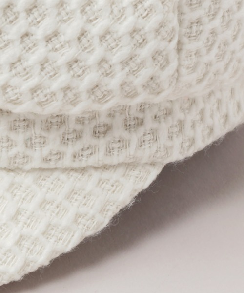 CA4LA（カシラ）の「WORK MARINE（キャスケット・メンズ・ホワイト/ブラック/レッド・ONESIZE）」の6枚目の写真