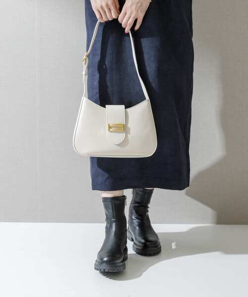 URBAN RESEARCH ROSSO WOMEN(アーバンリサーチ ロッソ)の「ワンハンドルハンドバッグ(ハンドバッグ・レディース・ブラック/オフホワイト・-)」の3枚目の写真