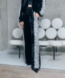 ANDGEEBEE | レースラインパンツ(その他パンツ)