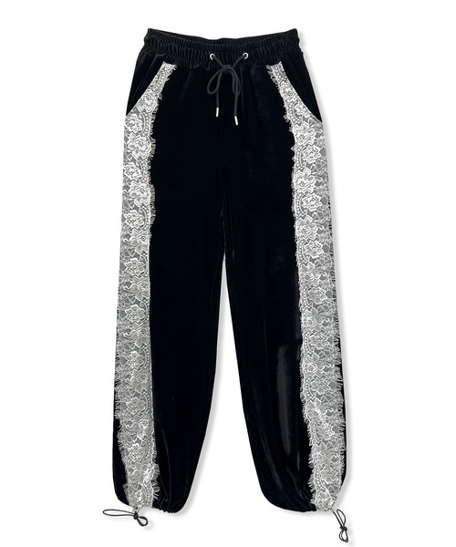 ANDGEEBEE（アンジービー）の「レースラインパンツ（その他パンツ・レディース・グレー/ブラック・FREE）」の18枚目の写真