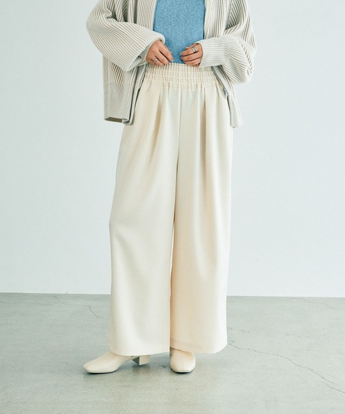 おでかけセット LEPSIM（レプシィム）の「ギャザーワイドパンツAW 133638（その他