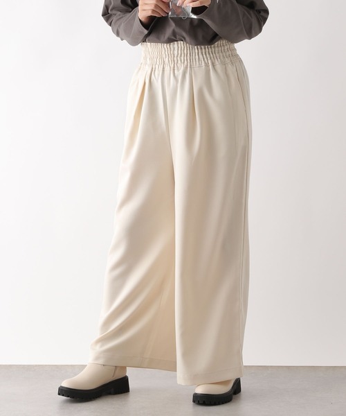 HYDEEEEE様 セール】ギャザーワイドパンツAW 133638（その他パンツ