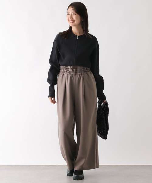 LEPSIM（レプシィム）の「ギャザーワイドパンツAW 133638（その他