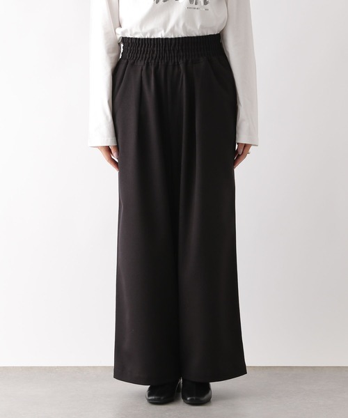 HYDEEEEE様 セール】ギャザーワイドパンツAW 133638（その他パンツ