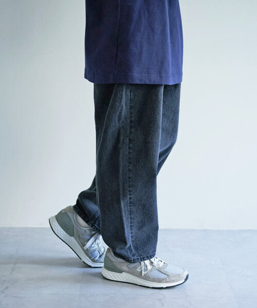 USコットンデニムバルーンパンツ（デニムパンツ）｜DISCOAT（ディスコート）