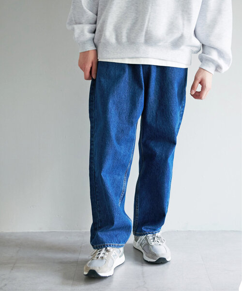 USコットンデニムバルーンパンツ（デニムパンツ）｜DISCOAT（ディスコート）