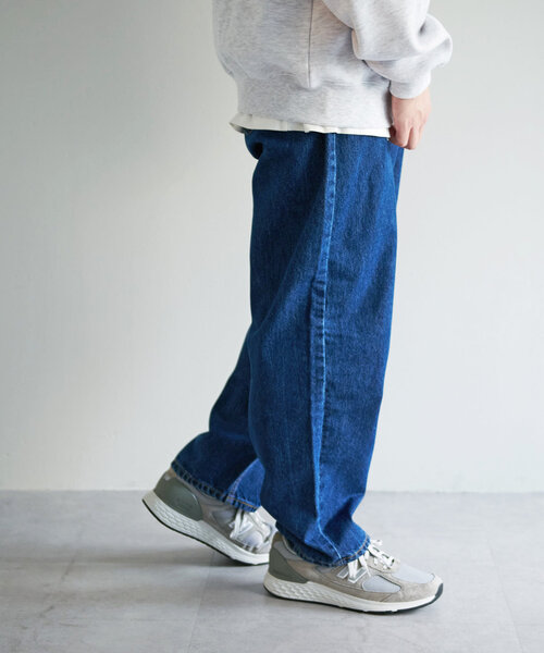 USコットンデニムバルーンパンツ（デニムパンツ）｜DISCOAT（ディスコート）
