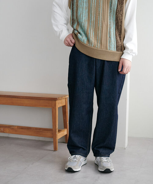 USコットンデニムバルーンパンツ（デニムパンツ）｜DISCOAT（ディスコート）