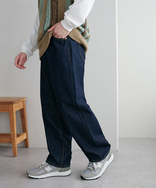 USコットンデニムバルーンパンツ（デニムパンツ）｜DISCOAT（ディスコート）