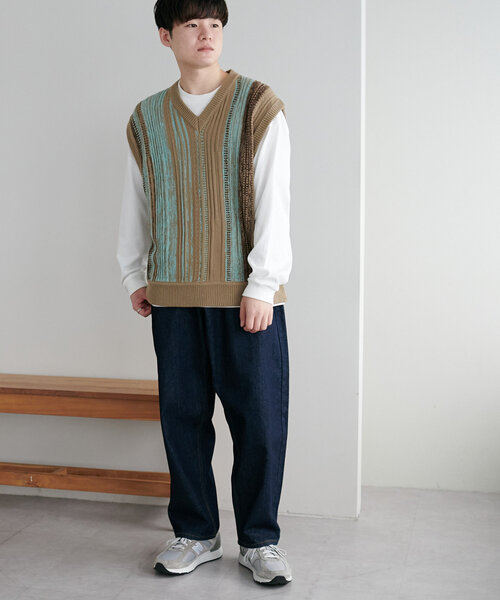 USコットンデニムバルーンパンツ（デニムパンツ）｜DISCOAT（ディスコート）