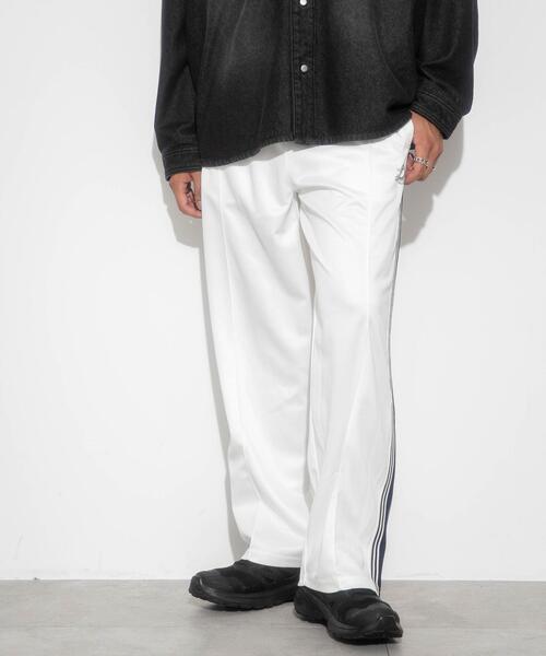 FILA（フィラ）の「∴WEGO/別注FILAライントラックパンツ（その他パンツ・メンズ・ブラック/オフホワイト・MEDIUM/LARGE）」の6枚目の写真