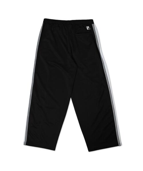 FILA（フィラ）の「∴WEGO/別注FILAライントラックパンツ（その他パンツ・メンズ・ブラック/オフホワイト・MEDIUM/LARGE）」の17枚目の写真