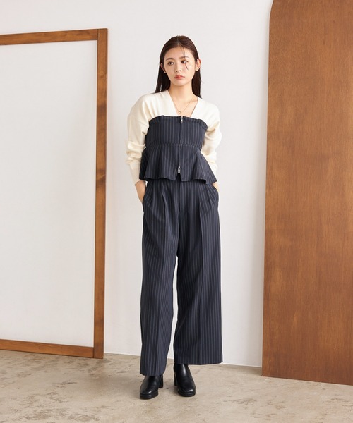 専用おまとめセット mysty woman（ミスティウーマン）の「コルセットsetワイドパンツ