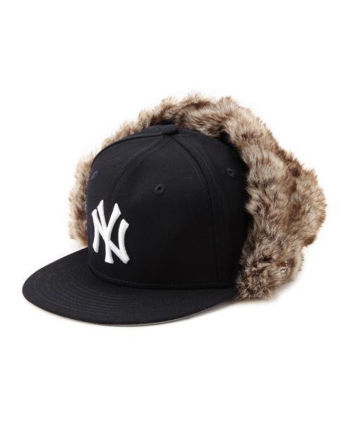 BEAMS(ビームス)の「NEW ERA×BEAMS / 別注 Earflap(キャップ・メンズ・ネイビー・7 1/2)」の2枚目の写真