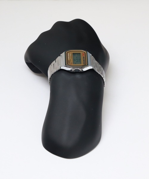 CASIO(カシオ)の「CASIO Collection / A158WEA-9JH(デジタル腕時計・メンズ・ゴールド・FREE)」の7枚目の写真