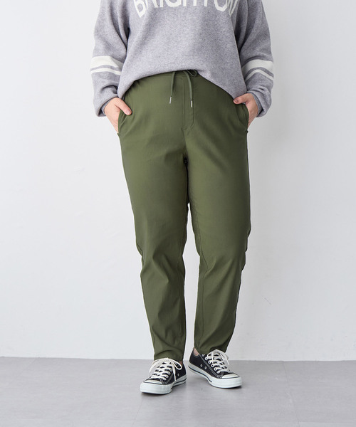 anyfee(エニフィー)の「【anyfee】GOODテーパードパンツ《大きいサイズ/プラスサイズ》◆2025SS◆(スラックス・レディース・ネイビー/カーキ/アイボリー/ブラック・3L/4L/5L/LL)」の16枚目の写真