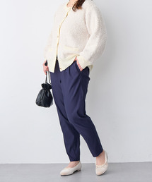 【anyfee】GOODテーパードパンツ《大きいサイズ/プラスサイズ》◆2025SS◆
