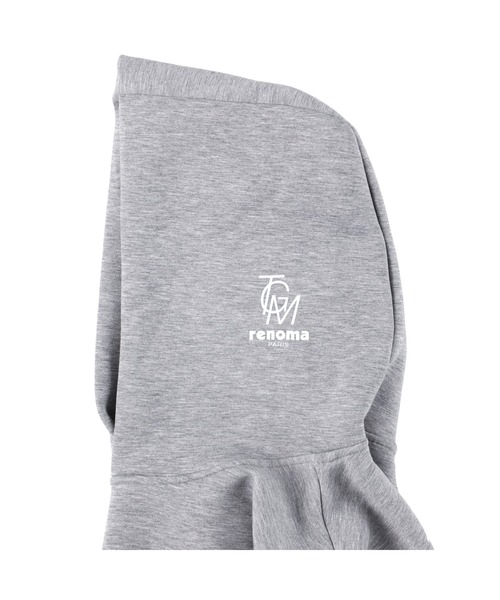 TANGRAM フード付きパーカー ブラック タングラム　サイズXL TANGRAM（タングラム）の「ZOZO × RENOMA × TANGRAM DOUBLE KNIT