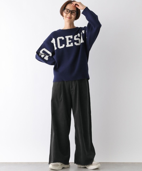 LEPSIM(レプシィム)の「細コールタックパンツ 145477(その他パンツ・レディース・チャコールグレー/グレイッシュベージュ/ブラウン・FREE)」の15枚目の写真