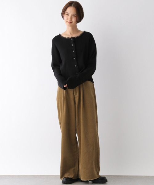 LEPSIM(レプシィム)の「細コールタックパンツ 145477(その他パンツ・レディース・チャコールグレー/グレイッシュベージュ/ブラウン・FREE)」の18枚目の写真